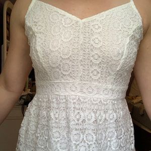 Abercrombie & Fitch White Dress, Size Small